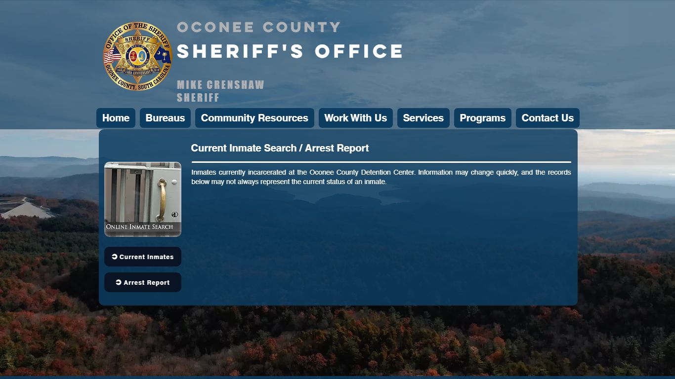 Inmate Search & Arrest Report | oconeelaw